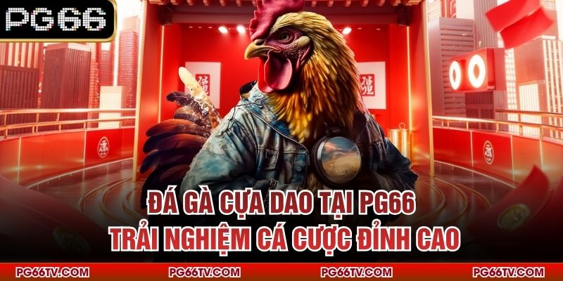 Đá Gà Cựa Dao Tại PG66 – Trải Nghiệm Cá Cược Đỉnh Cao